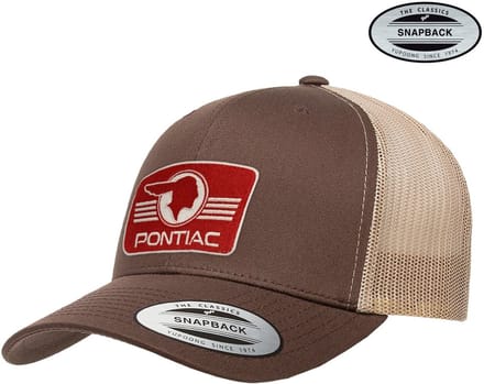 Pontiac Retro-logopatch Premium truckerpet GM-93-PONT9901-CB68