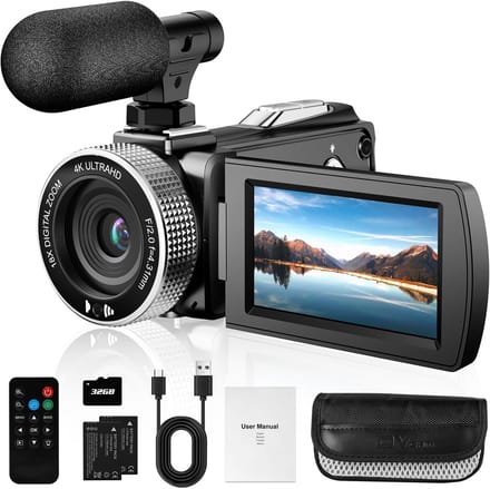 DailySupplies® Handycam - Videocamera - Vlog Camera voor Beginners