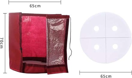 CE - Plantenbeschermhoes - 65x70cm - Rood - Winterbescherming