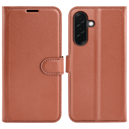 Amorus Samsung Galaxy A37 Bookcase Hoesje Bruin