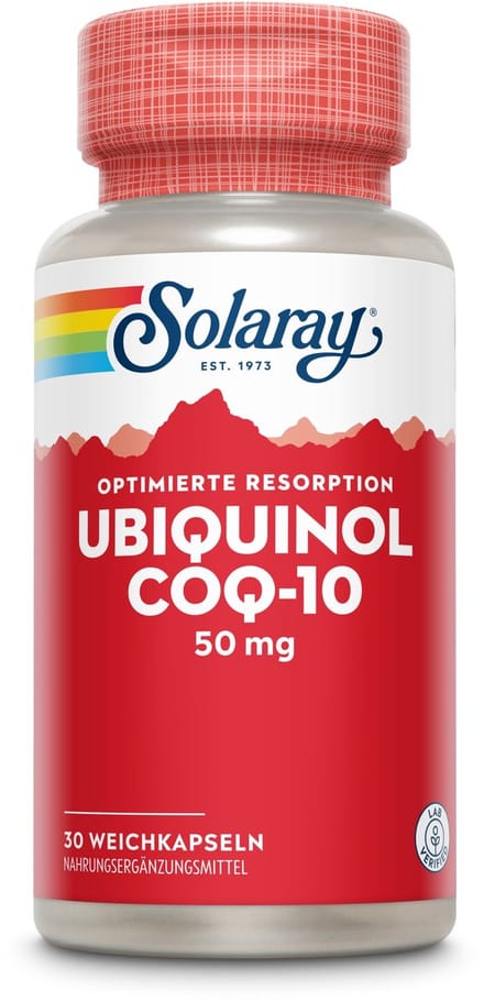Solaray Ubiquinol CoQ10 50 mg - 30 capsules