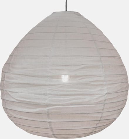 Linnen lampenkap large lichtgrijs Gm z