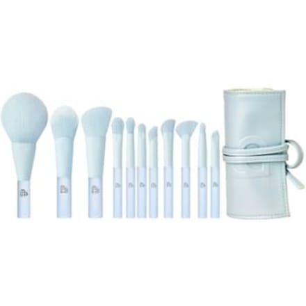 BLJ - Mini Make Up Brush Pouch Set - Blue #Legend of Ocean - 11pcs