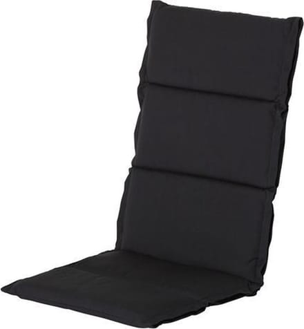 Hartman dun hoog tuinkussen Havana 123x50x5 cm - donkergrijs