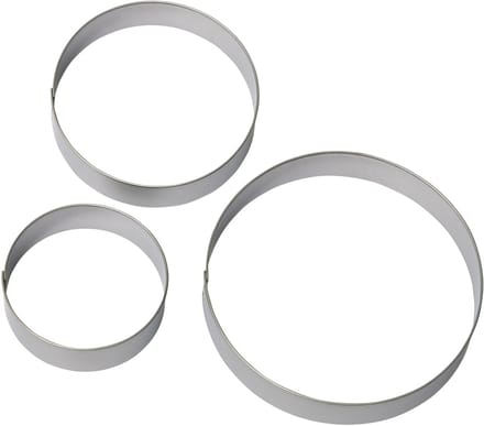 BrandNewCake Uitsteekvormpjes Rond Set/3