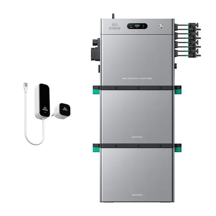 Zendure SolarFlow 2400 Pro - SolarFlow 2400 Pro & Slimme Meter P1 / 2*AB3000L (5.76 kWh) / Zonder panelen