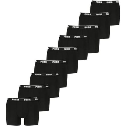 Puma Boxershorts Everyday 9-pack Black / Black-L