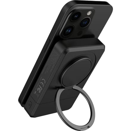 Just in Case Draadloze Powerbank 10.000mAh Zwart