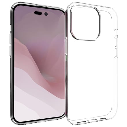 Accezz Hoesje - Geschikt voor Apple iPhone 14 Pro - Clear Backcover - Transparant