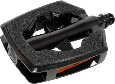 Marwi SP-890 aluminium pedalen met sandblock - Zwart