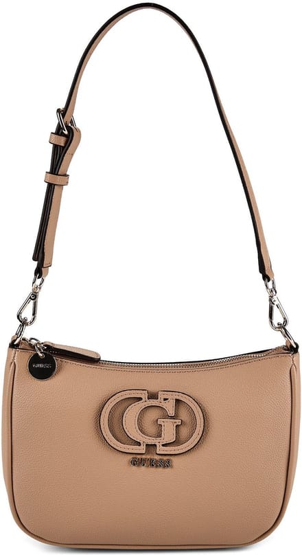 GUESS schoudertas Isola Shoulder Bag Beige Taupe