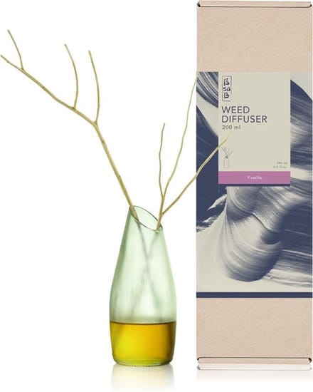 BSAB Diffuser 200ml Vanilla - Geurstokjes