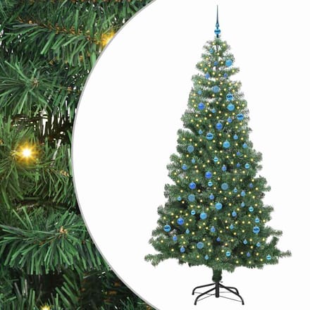 vidaXL - Kerstboom - Groen - 240 - cm - PVC
