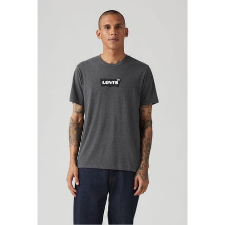 Levi's Graphic Crewneck Tee Batwing Logo Caviar Taglia: M | Magliette basic Outlet | Uomo