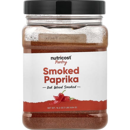 Nutricost, Keukenkastje, Gerookt Paprikapoeder, 454g (16,2 oz)