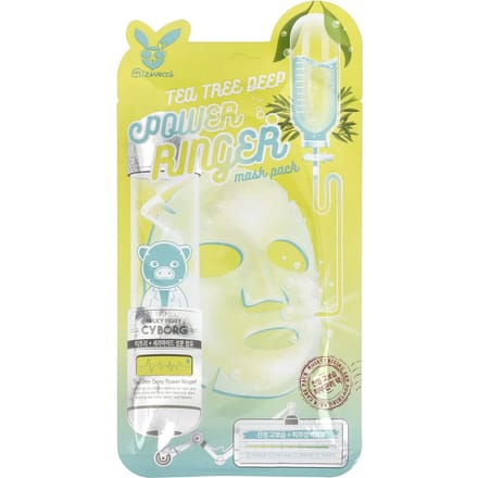 Tea Tree Deep Power Ringer Beauty Mask Pack, 1 vel, 23 ml(0,78 fl oz) yellow