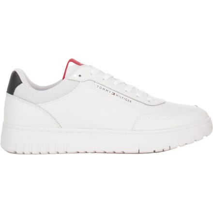 Low-top sneaker van een mix van leer model 'BASKET CORE LITE'