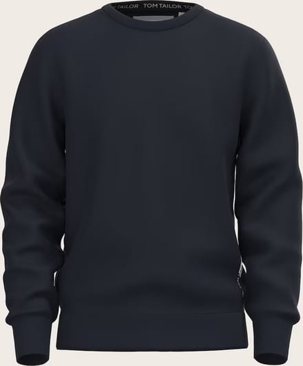 Tom Tailor Trui Printed Crewneck 1040828xx10 10668 Mannen Maat - L