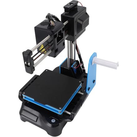 Multiplexage par répartition de fréquence Petite Imprimante 3D Chauffage Rapide Portable Compact Machine d'Impression 3D pour l'Éducation Noir noir