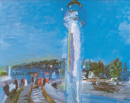 Raoul Dufy - Steiger en pier - Kunstposter - 60x80 cm