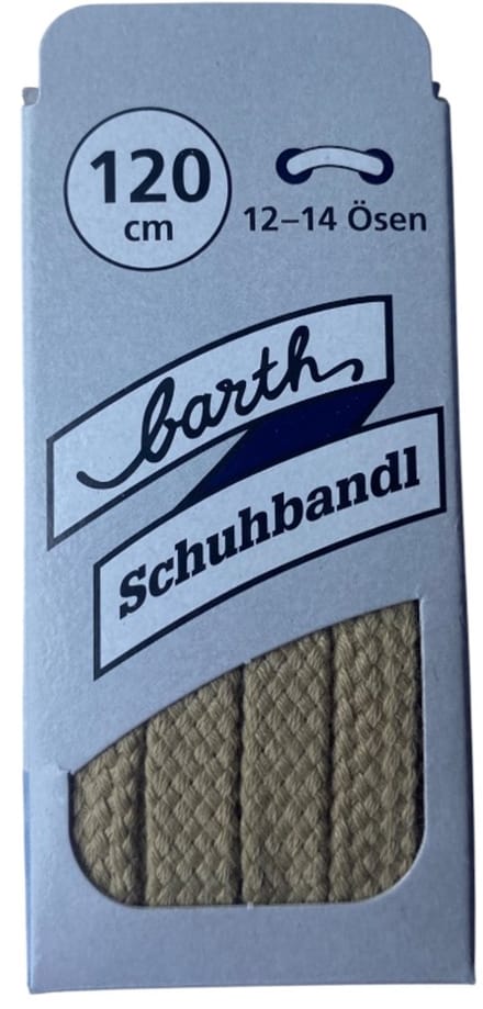 Veters - Licht Beige - Platte - 120 CM  (Barth)
