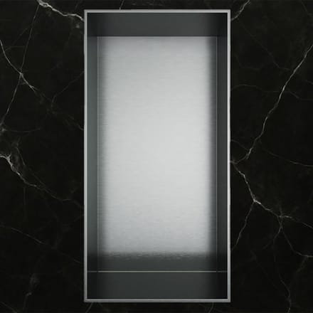 Hotbath &More Inbouwnis - 30 x 15 x 10 cm - Frameless - RVS 316