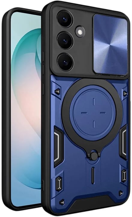 Hoesje geschikt voor Samsung Galaxy S26 Plus - Techsuit CamGuard Pro Back Cover - Blauw