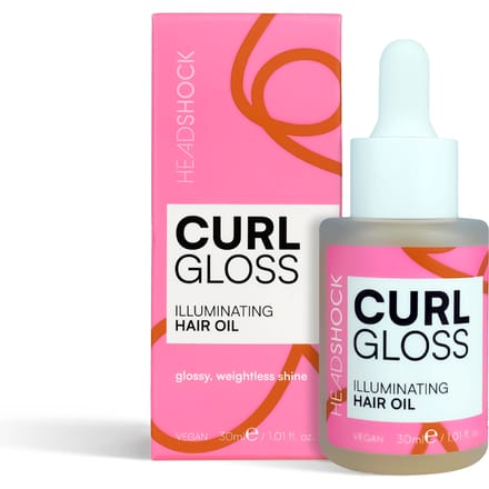 Head Shock Curl GlossIlluminating Hair Oil 30 ml