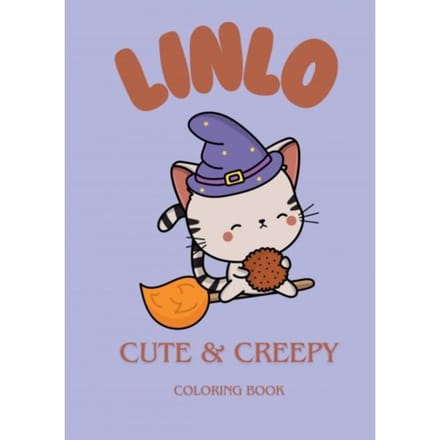 Cute & Creepy Coloring Book - Linlo Coloring