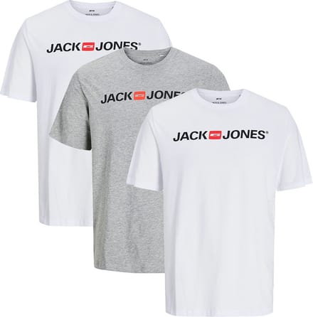 Jack & Jones Heren t-shirt 3 pack Basic