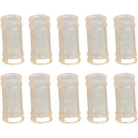 10 stuks Plastic Kippenhok Vee Pluimvee Voederen Drinkwater Pijp Adapter Connector Wit wit
