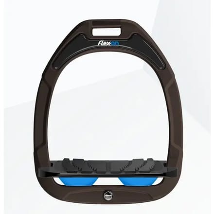 Inklapbare Steun Grip Bruin/Zwart/Blauw Flex-On Green Composite