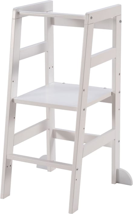Cabino Leertoren - Learning Tower/ Keukentoren Felix -Verstelbaar - 90x40x49 cm - Wit