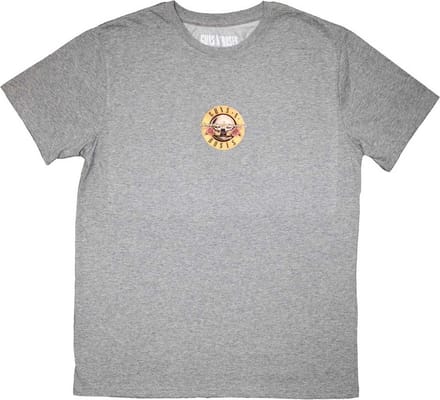 Guns N' Roses - Mini Circle Logo Heren T-shirt - S - Grijs