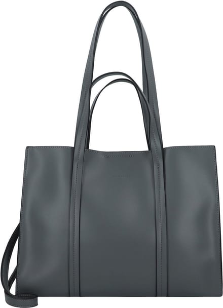 SEIDENFELT MANUFAKTUR Svajde Shopper Bag Anthracite Donkergrijs