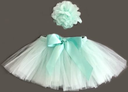 Tutu set - mint baby - 0-6maanden