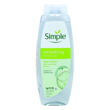 Simple Kind to Skin Refreshing Douchegel - 675 ml