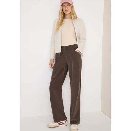Wide Legs corduroy broek