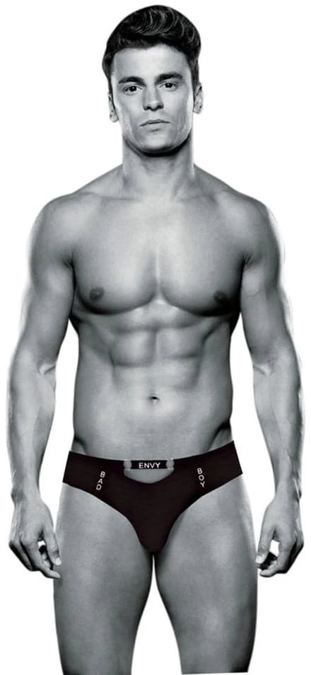 Envy - Bad Boy Thong - Heren sexy ondergoed - String voor mannen - Zwart, maat S/M