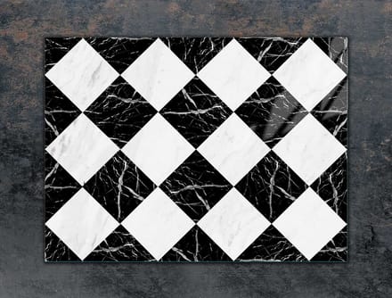 TMK ArtDeko - Snijplank - 70x52 cm - Mozaïek - Gelaagd Glas