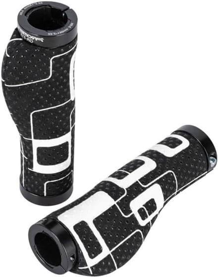 Stuurgrepen Fiets - Handvatten Fiets - Comfortabel Fietsen - Ergonomisch Ontwerp - Universele Maat - Wit