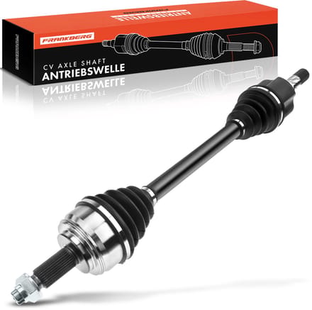 Frankberg 1x aandrijfas vooras links voor Nissan