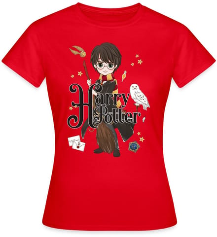 Harry Potter Onderdelen T-Shirt Dames
