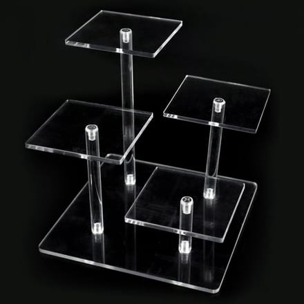 Multilayer Acryl Riser Rack voor Presentatie - Display Stand voor Parfum, Sieraden en Cosmetica Verzamelobjecten