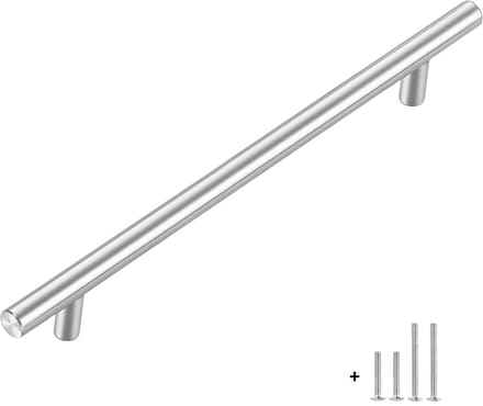 Handgreep 40 cm – RVS Zilver (hartafstand 256 mm) - Keukenkastjes