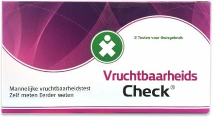 Testjezelf.nu -Testjezelf Mannelijke Vruchtbaarheidstest - 1 stuk - Vruchtbaarheidstest
