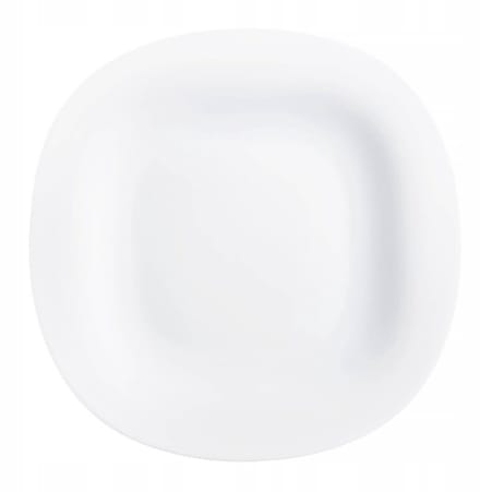 6x Luminarc Carine Neo dessertplanken vierkant wit 19,5cm