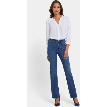 Billie Mini Bootcut Jeans in Sure Stretch® Denim | Vintage Lapis