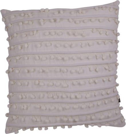 Kussen Libby Off Wit | 45 X 45 | Sierkussen Voor Woonkamer Of Slaapkamer