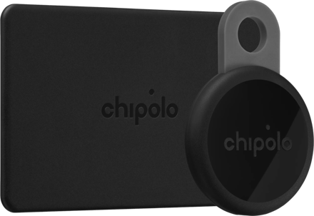 Chipolo LOOP & CARD Bundle – Bluetooth Trackers & KeyFinders – Oplaadbaar & Waterdicht – Compatibel met Apple Find My & Google Find Hub - 2 Pack